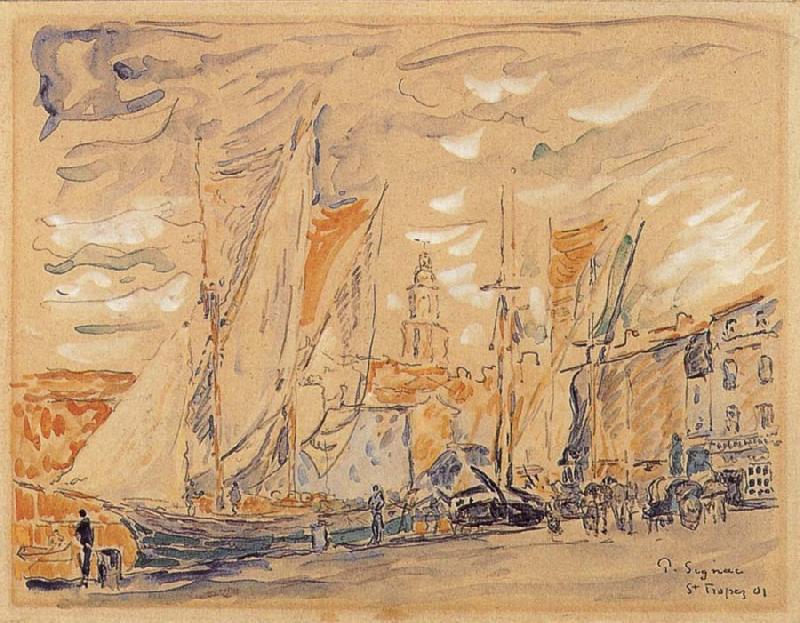 Paul Signac Port